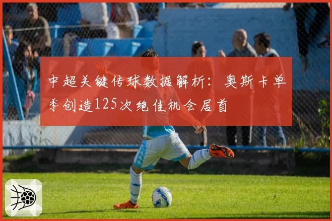 中超关键传球数据解析：奥斯卡单季创造125次绝佳机会居首